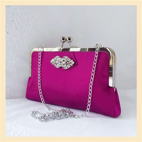 One Of The New Evening Bags In My Etsy Shop Etsyme2kowrsx Bagsandpurses Pinkclutch