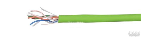 Кабель витая пара UTP, кат.5E 4x2 медь LSZH, 305м, зеленый LC1-C5E04 ...