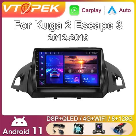 Vtopek Radio Con Gps Para Coche Reproductor Multimedia Con Android