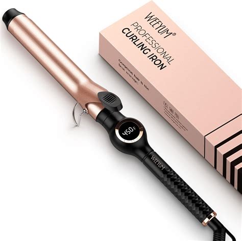 Amazon Barrel Curling Iron Wand Dual Voltage Temperature