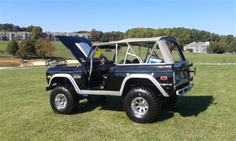 75 Bronco 460ci C6 Automatic Dana 60 S New Body Lift Winch S Front And Rear Classic Ford