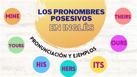 Pronombres Posesivos en Inglés Con Ejemplos Possessive Pronouns ViDoe