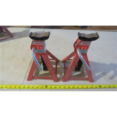 2 2 Ton Jack Stands - Schmalz Auctions