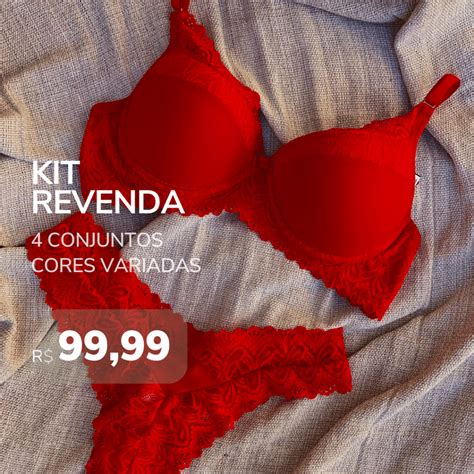 Kit Revenda Conjuntos Conjunto Lingerie Bojo Luxuoso Suti