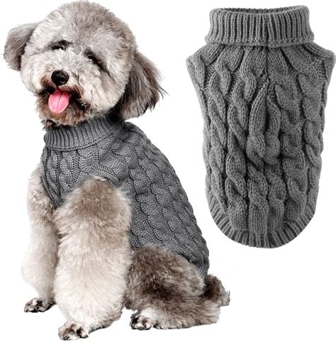 Eastlion Hund Pullover Welpen T Shirt Warm Pullover Mantel Pet Kleidung