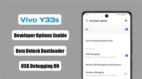 How To Enable Developer Options In Vivo Y S Vivobootloader Unlock