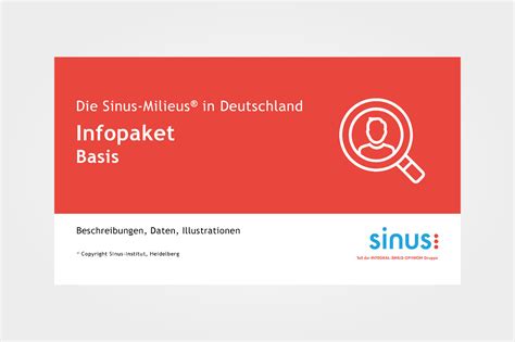 Infopakete Sinus Institut