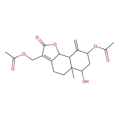 [ 5ar 6r 8s 9as 9br 8 Acetyloxy 6 Hydroxy 5a Methyl 9 Methylidene 2 Oxo 5 6 7 8 9a 9b Hexahydro