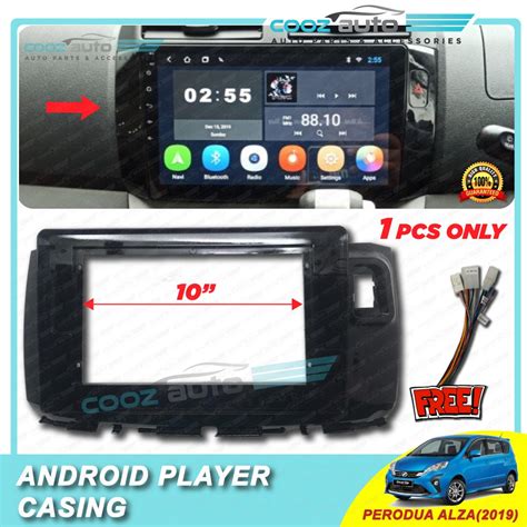 Perodua Alza Dashboard Audio Android Player Radio Fm Casing