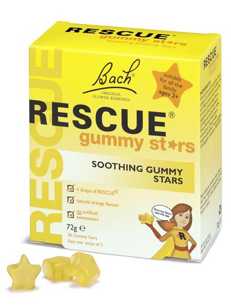 Rescue Gummy Stars 72g Uk Health And Personal Care