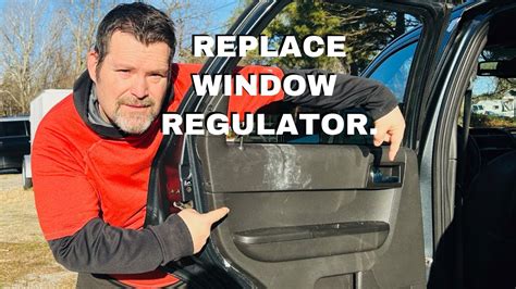 How To Replace Ford Escape Rear Window Regulator Motor Youtube