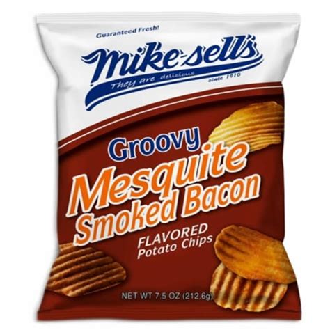 Mikesells Smoked Bacon Potato Chips 75 Oz Kroger