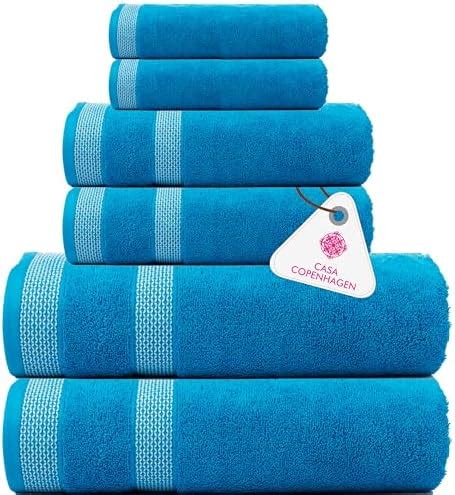 Amazon Designer MyTowels 6 Piece Set Premium Shirpur Cotton Lilac