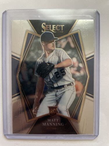 Select Base Premier Level Matt Manning Detroit Tigers Ebay