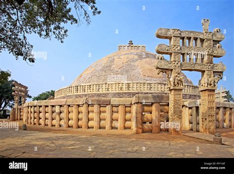 Great Stupa At Sanchi Architecture