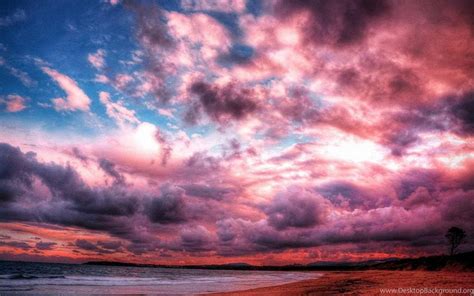 Download Dramatic Pink Cloud Wallpaper