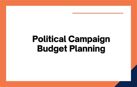 Political Campaign Budget Template Excel Prntbl