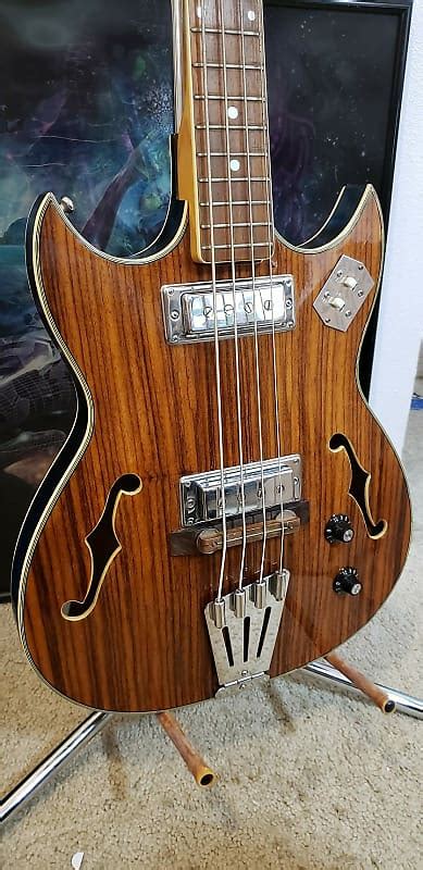 1967 Greco Gs930 Semi Hollow Bass Mij Matsumoku Vintage Reverb