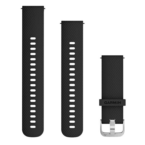 Garmin Schnellwechsel Armband Mm Schwarzes Silikonarmband Online