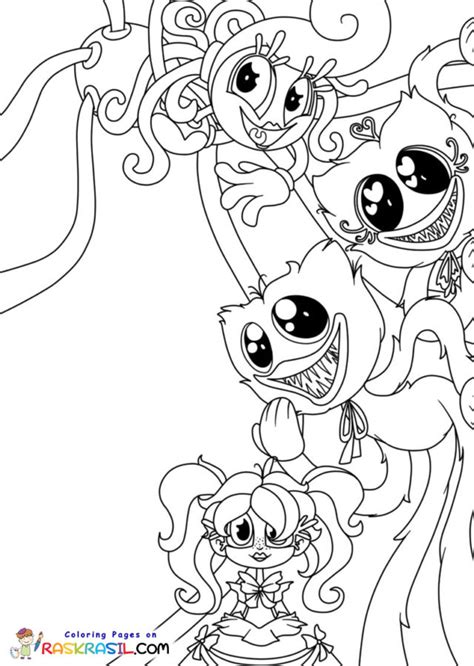 Raskrasil Coloring Pages Poppy Playtime Coloriage The Best Porn Website