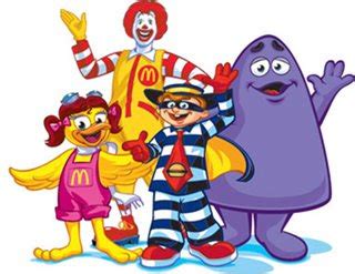 Mascotes Do Mcdonald's - Principais personagens animados da história: Ronald McDonald