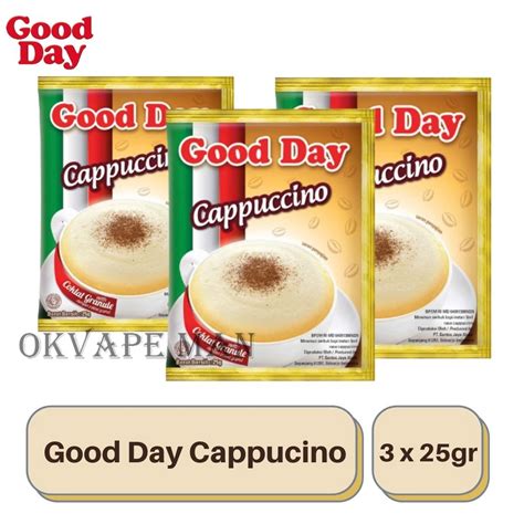 Jual Good Day Cappuccino X Gr Sachet Kopi Instant Coffee Shopee