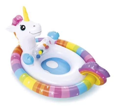 Flotador Salvavidas Inflable Unicornio Intex Bebes Full Meses Sin Inter S