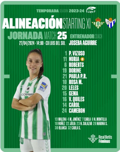 J Real Betis Fem Vs Sport Huelva S Bado A Hrs Betisweb