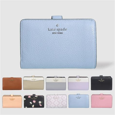 ケイトスペード 財布 二つ折り レディース アウトレット 折財布 花柄 バイカラー マルチカラー KATE SPADE :riv20 ...
