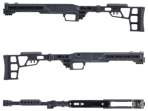 Maple Leaf Tactical Chassis And Folding Stock For Vsr 10 Airsoft Sniper