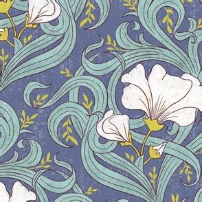 Shop Over Million Fabric Designs Spoonflower Art Nouveau