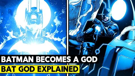 Batman Becomes God Of Knowledge And Rules Over Everyone Batgod Full