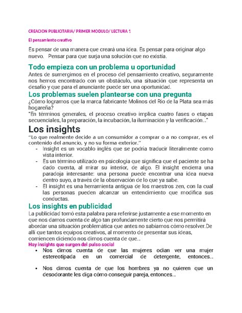 Creacion Publicitaria Docx Modulo 1 Y 2 CREACION PUBLICITARIA PRIMER