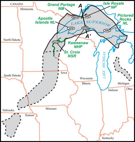 Divergent Plate Boundary—continental Rift Geology U S National Park