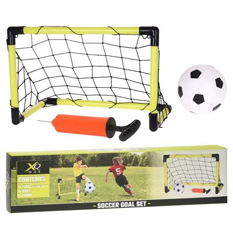 Childrens Football Goal Soccer Set Kids Indoor Outdoor Game With Ball