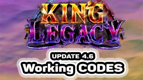 Working codes King Legacy Update 4 6 Farm 100 Level trong 10 phút