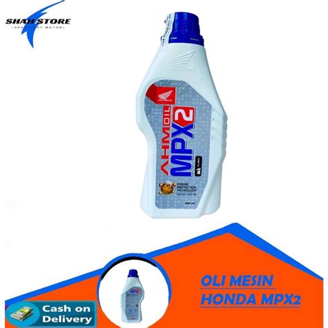 Jual OLI MPX 2 MATIC HONDA AHM ORIGINAL 800 ML AHM OIL MPX 2 800 ML 10w