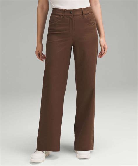 Lululemon City Sleek Pocket High Rise Wide Leg Pant Full Length