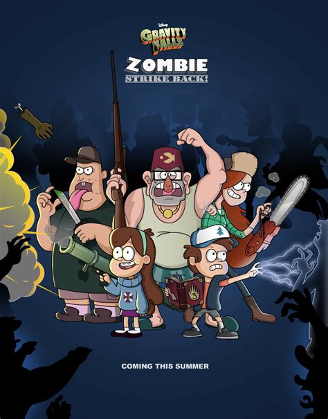 Gravity Falls Zombie Strike Back By Markmak On Deviantart