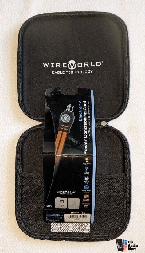 Wireworld Electra 7 Power Conditioning Cord 1M For Sale US Audio Mart