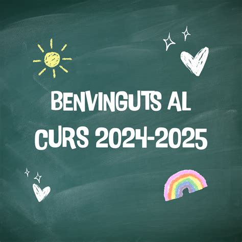 Benvinguts Al Nou Curs Escola Miquel Bar Daban