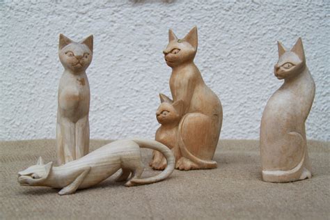 Katzen Aus Holz Online Kaufen