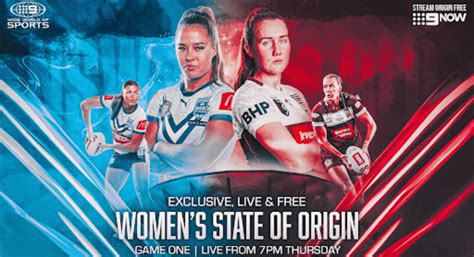 Tv Guide Women S State Of Origin On Nine And Now