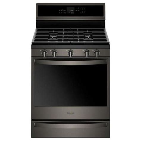 Whirlpool Smart 30 In 5 Burners 5 8 Cu Ft Self Cleaning Convection