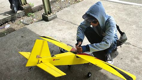 Terbang Manuver Rc Trainer Di Sirkuit Boyolali Youtube