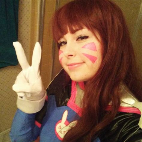 Dumpling, Forgot to post this earlier but my Dva cosplay...