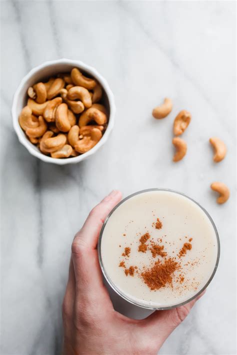 Homemade Vanilla Cashew Milk