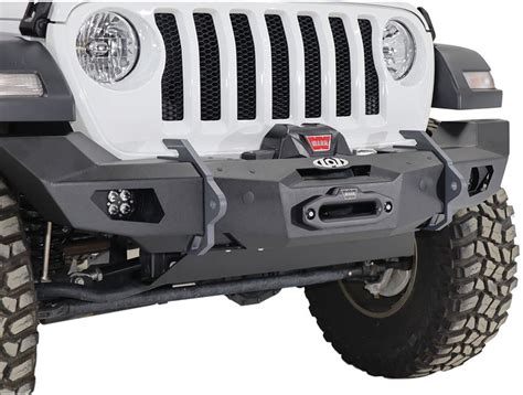 Lod Offroad Black Ops Full Width Front Winch Bumper Jfb1881 Realtruck