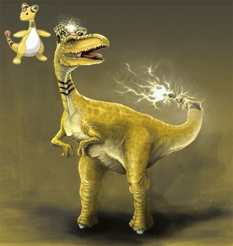 Ampharos by Feig-Art on DeviantArt