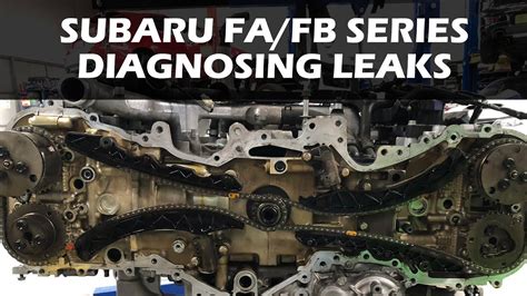 Subaru FA FB Series Engine Oil Leaks Forester Impreza Outback XV BRZ